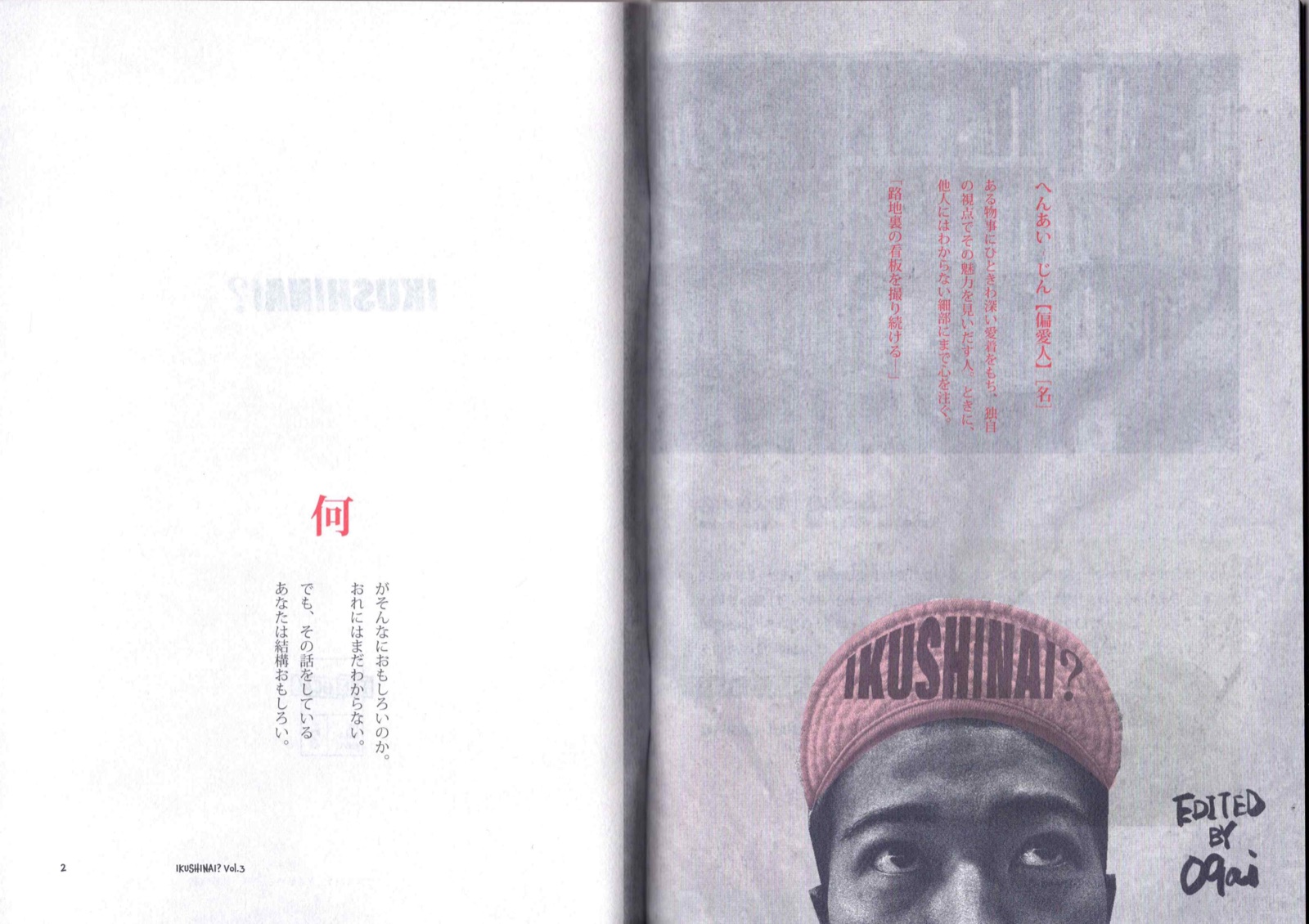 IKUSHINAI? Vol.3 2枚目